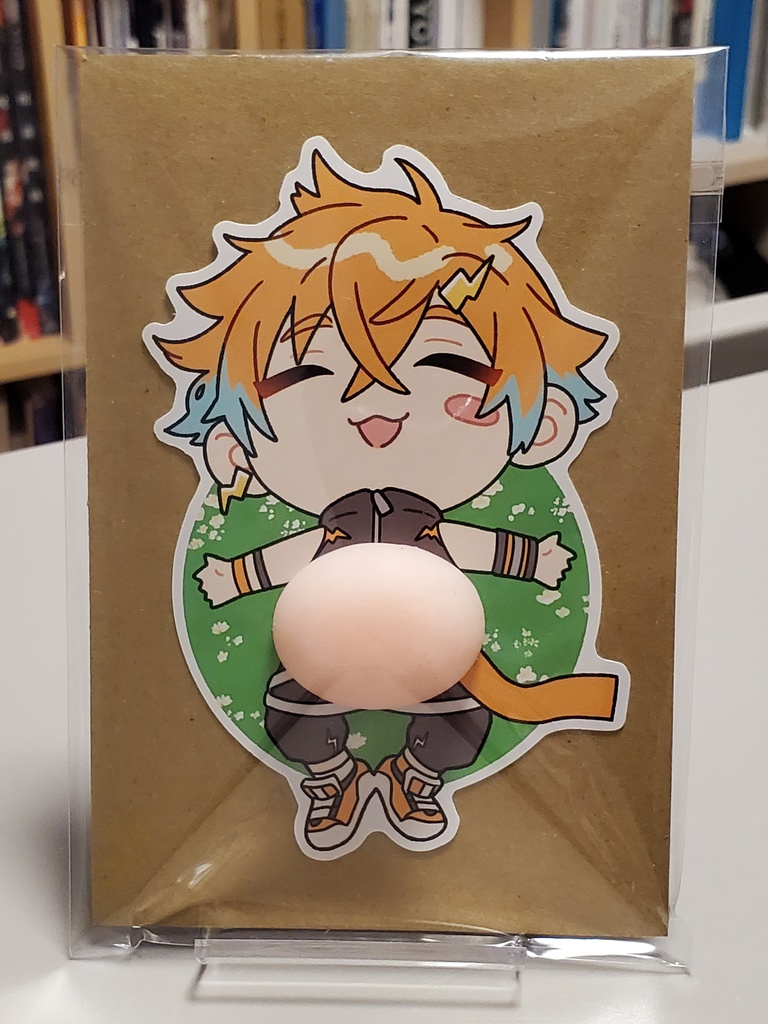 ドデカぷにぷにステッカー（おなか）おまけ付き