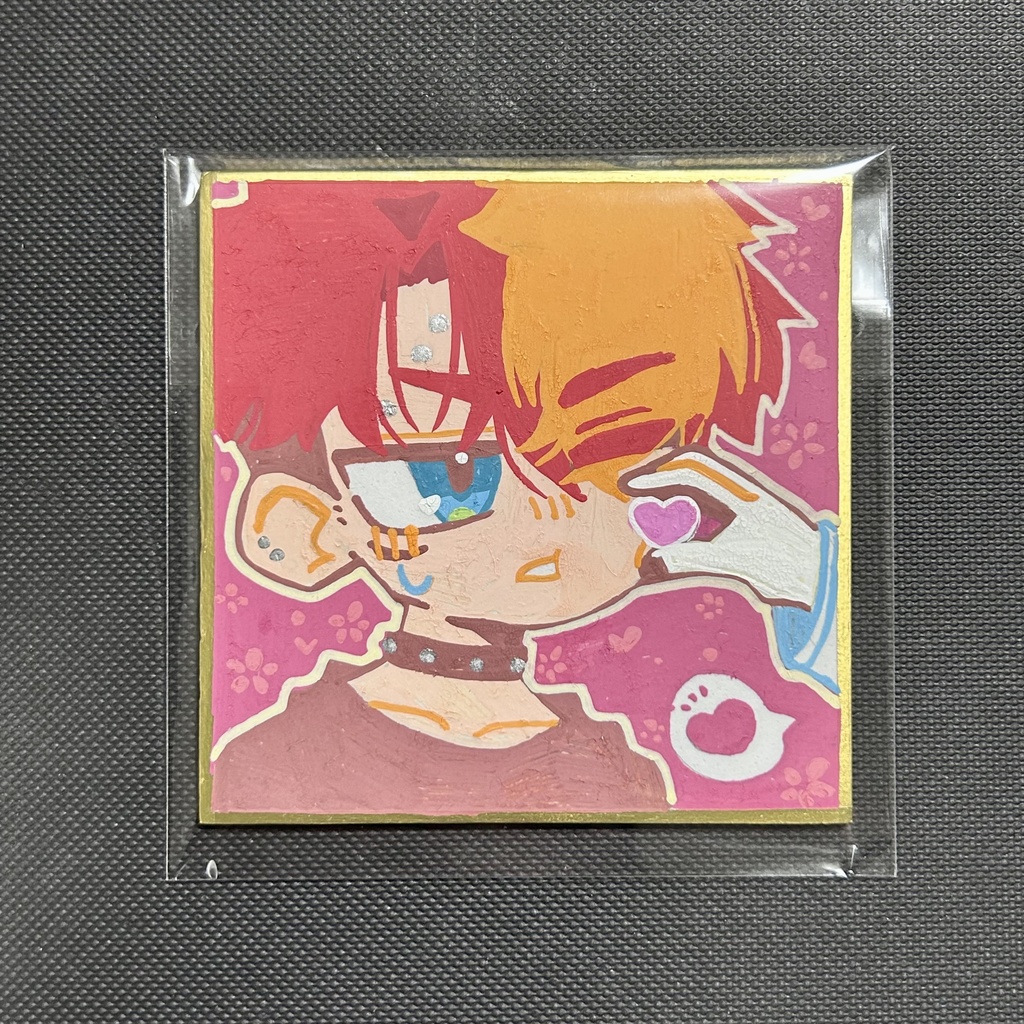 匂わせ凌紫色紙