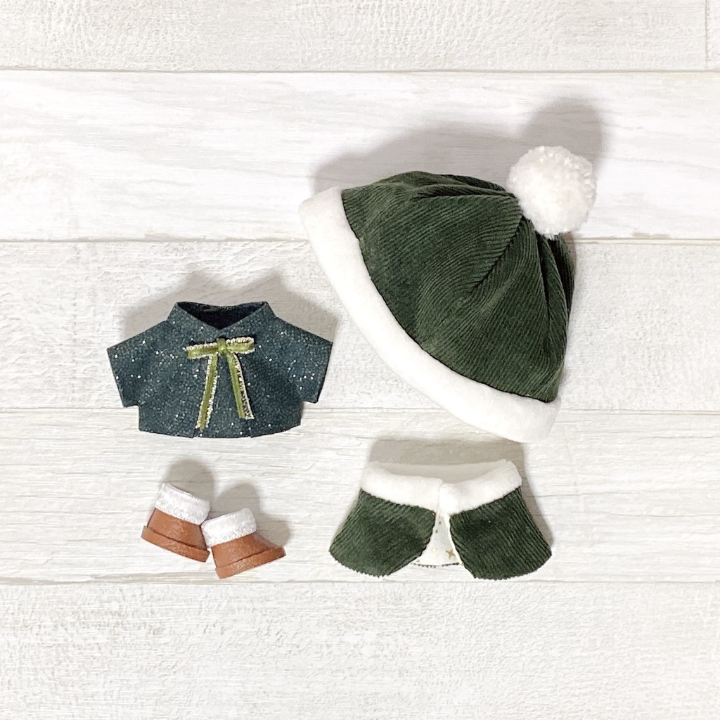 ぬい服 冬のお出かけセット