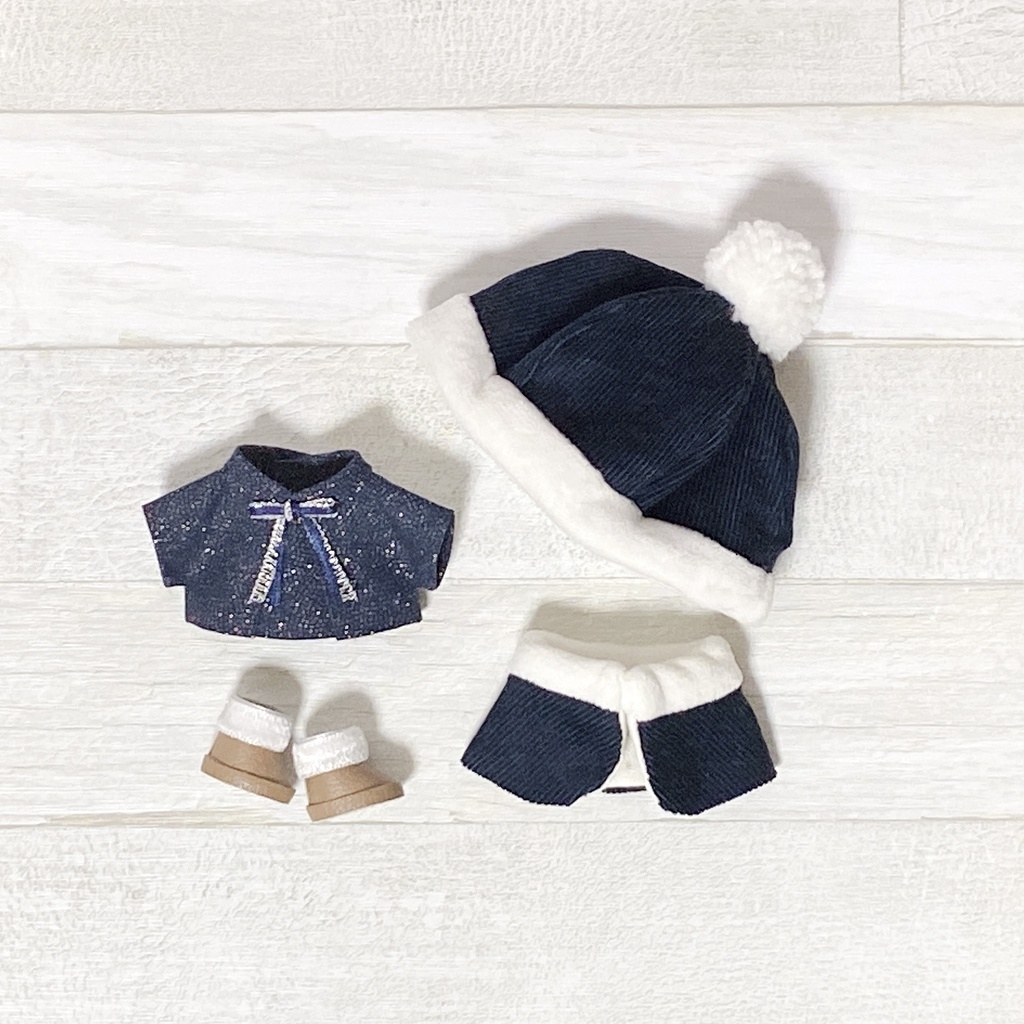 ぬい服 冬のお出かけセット