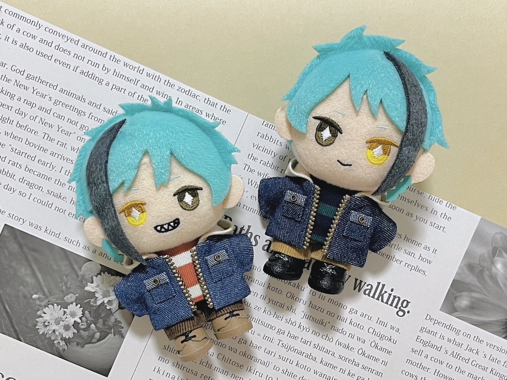 ぬい服 デニムパーカーセット 2024