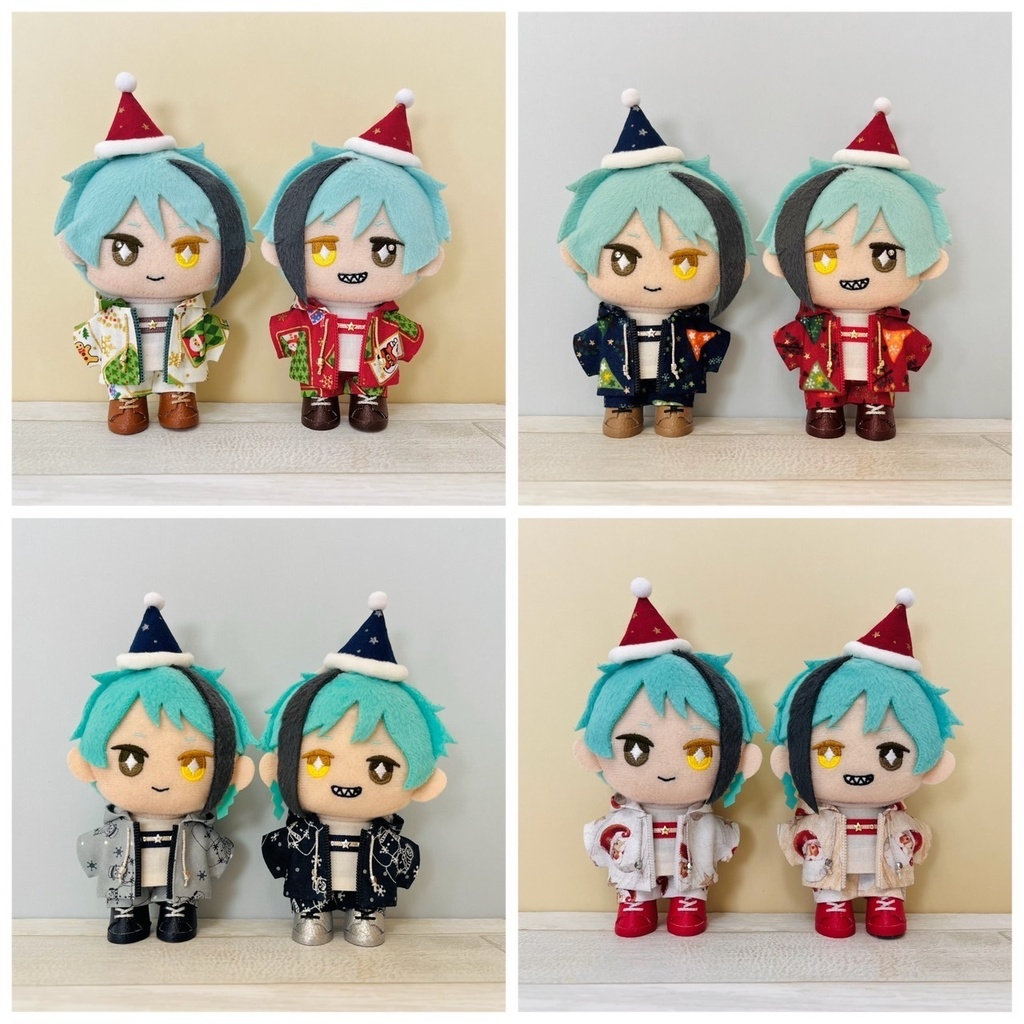 ぬい服 クリスマス パーカーセット 2024