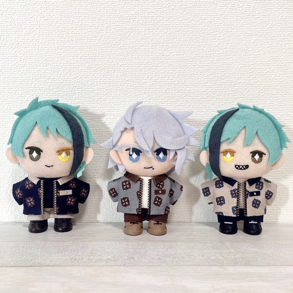 ぬい服 コーデュロイジャケットセット レトロ