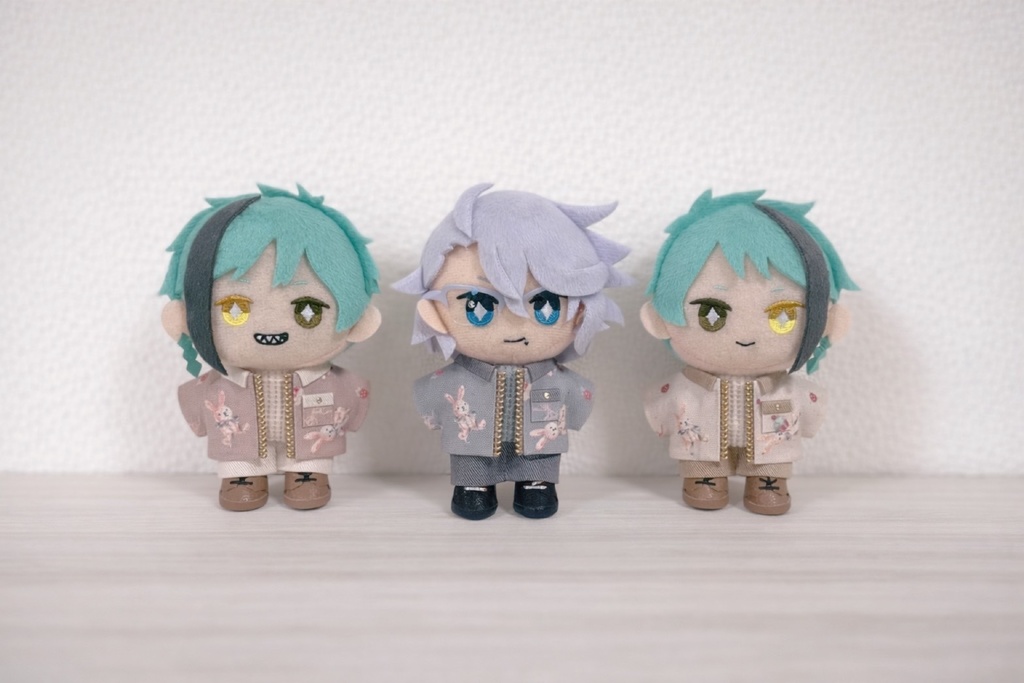 ぬい服 ブルゾンジャケットセット うさぎ