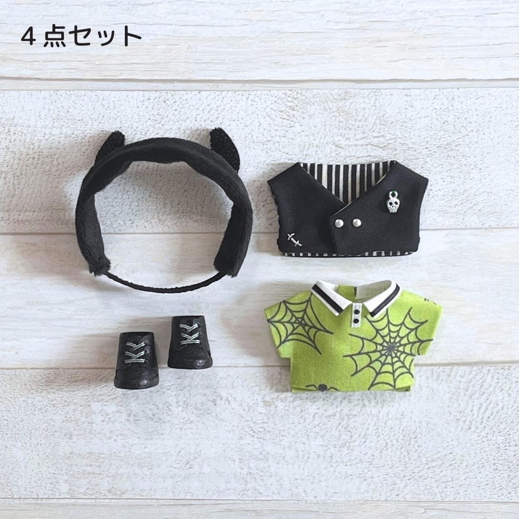 ぬい服 ハロウィンベストSET