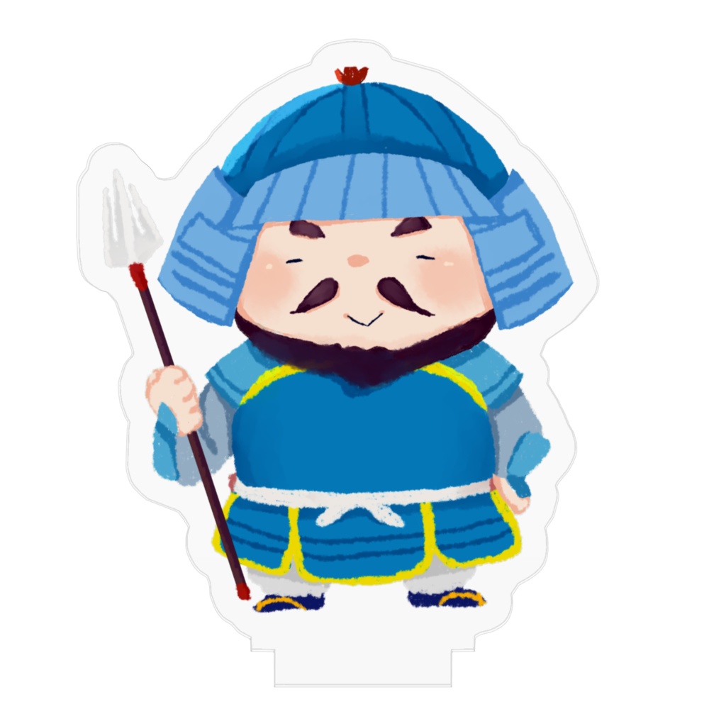 アクリルフィギュア 毘沙門天