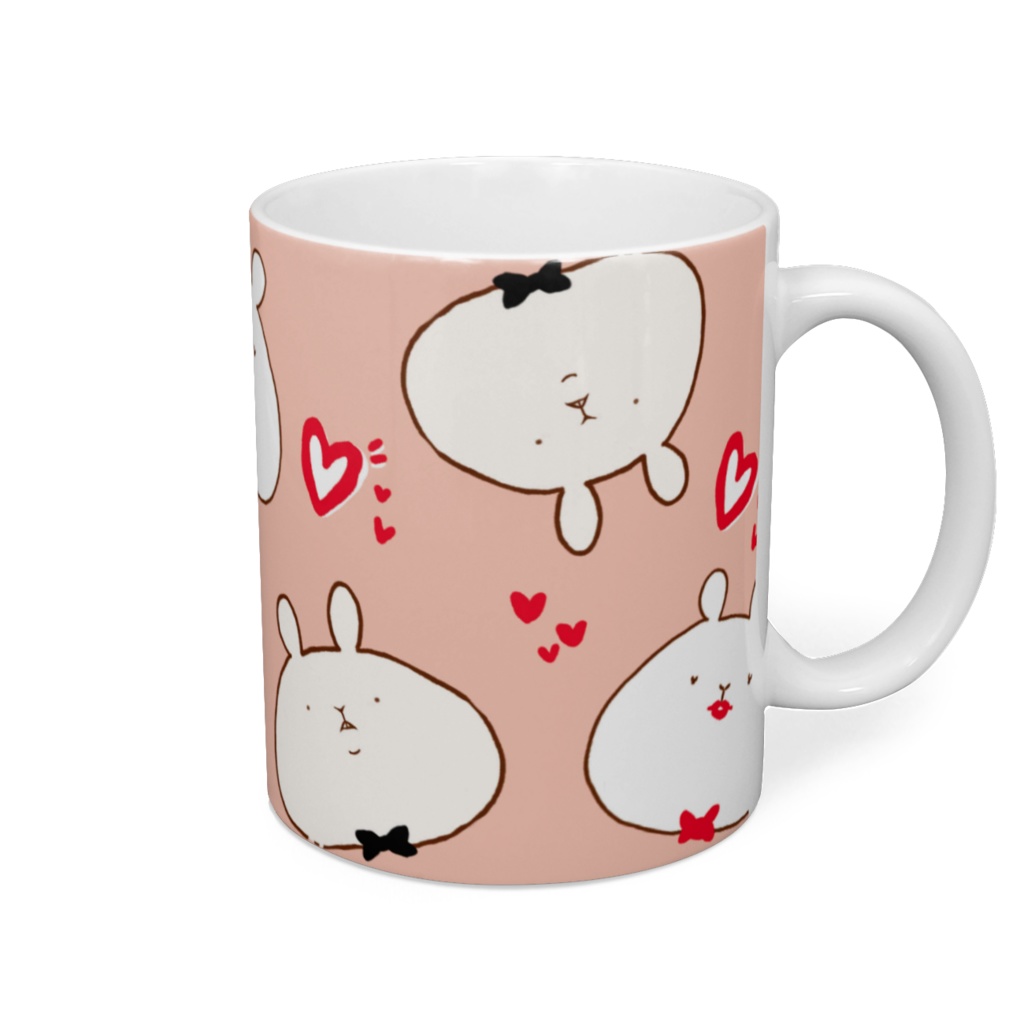 マグカップ(ピンク、ブルー)