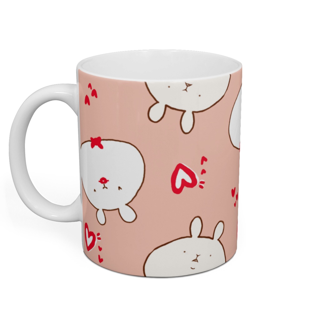 マグカップ(ピンク、ブルー)