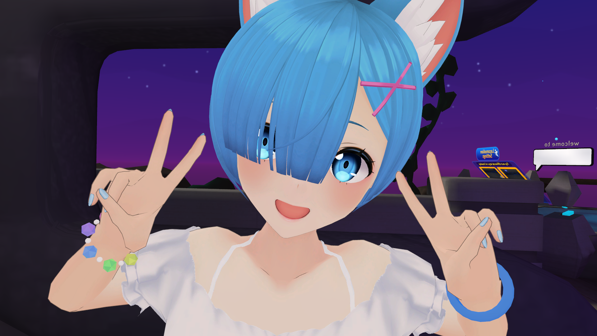 【VRMモデル】Rem : Swimsuit Ver. (レム / 雷姆) Ver. 1.5.0 - Pony Elf - BOOTH