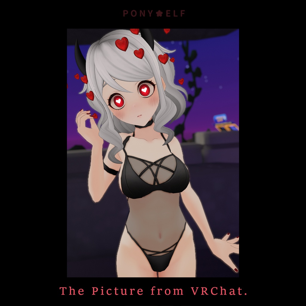 【VRMモデル】 Helltaker Modeus Ver. 1.5.1 (モデウス / 莫蒂斯)