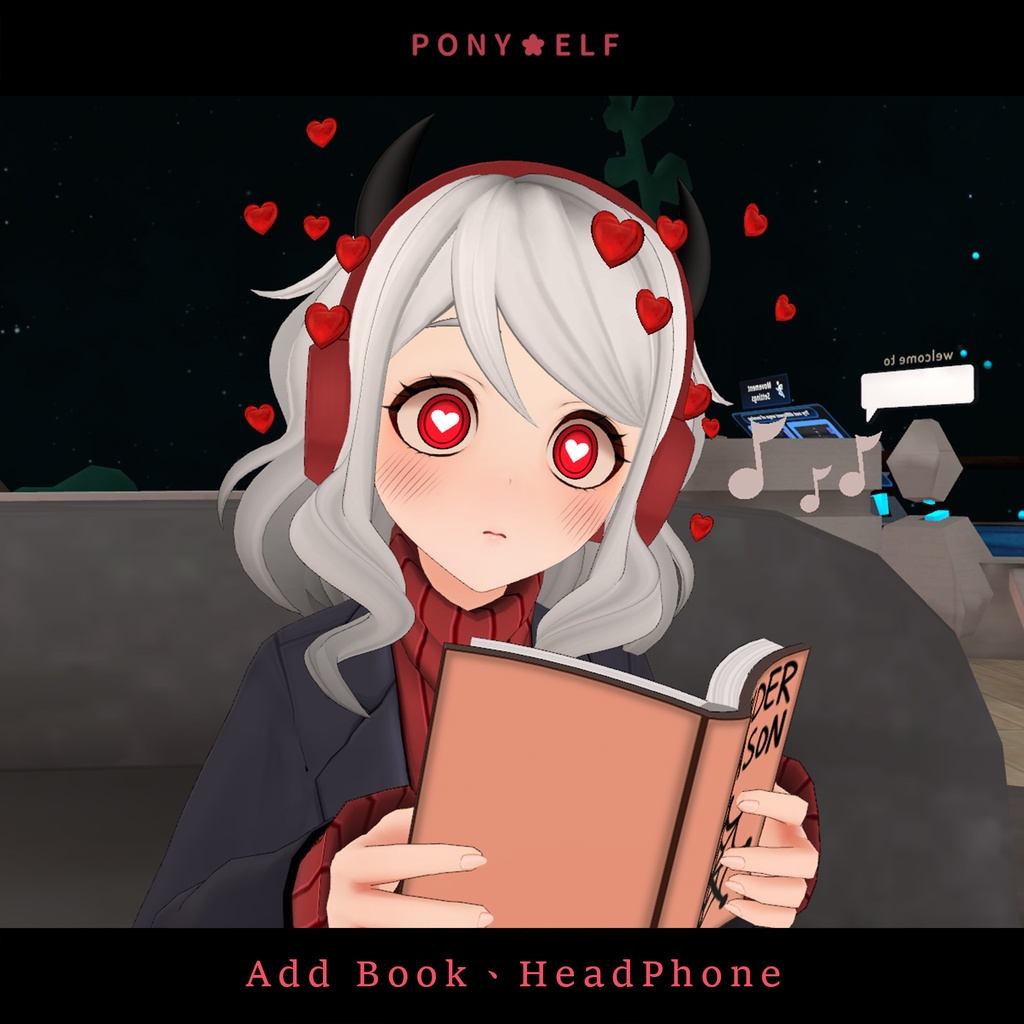 【VRMモデル】 Helltaker Modeus Ver. 1.5.1 (モデウス / 莫蒂斯)