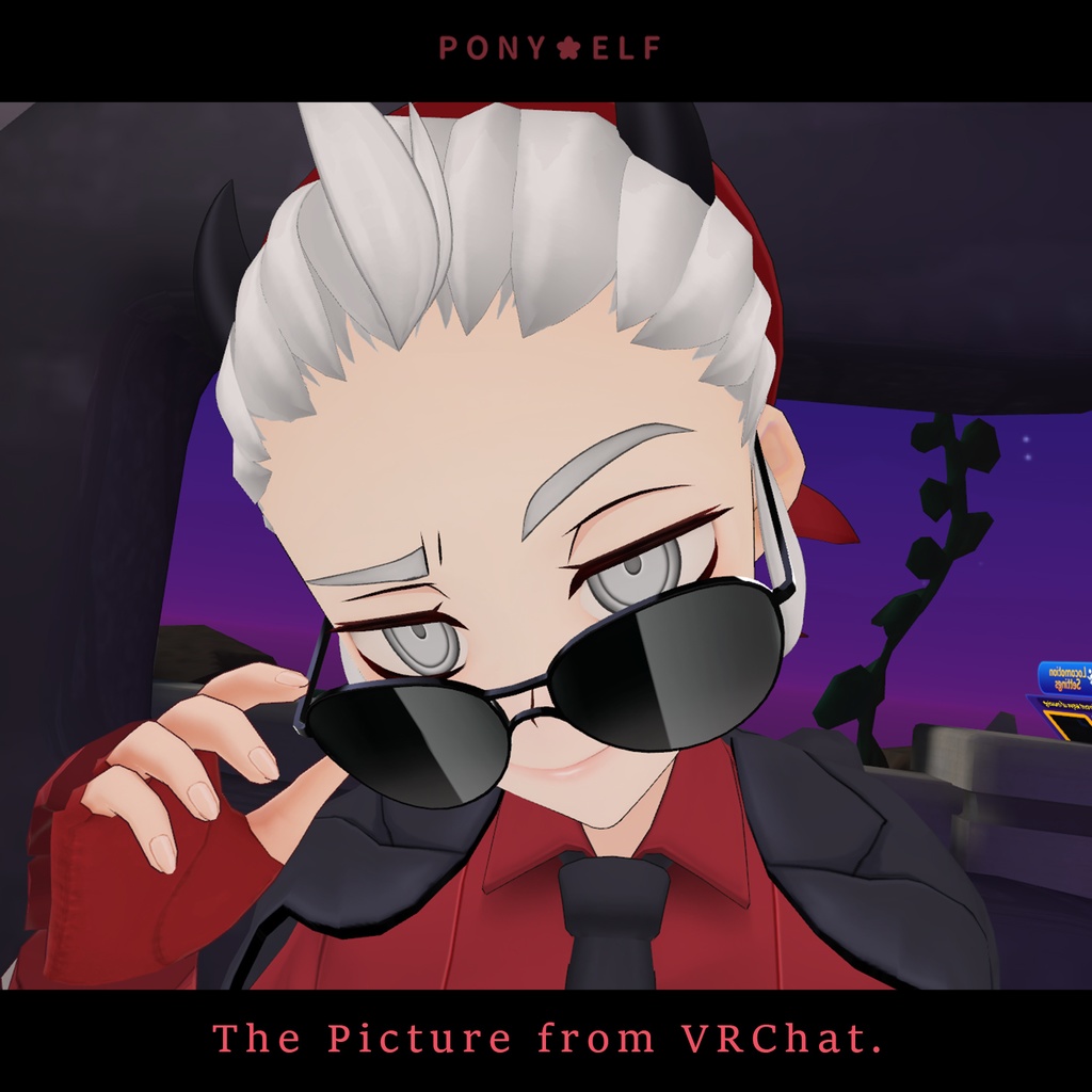 【VRMモデル】 Helltaker Justice Ver. 1.0.1 (ジャスティス / 正義)