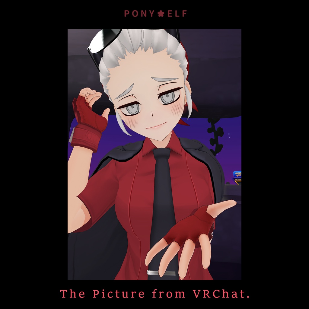 【VRMモデル】 Helltaker Justice Ver. 1.0.1 (ジャスティス / 正義)