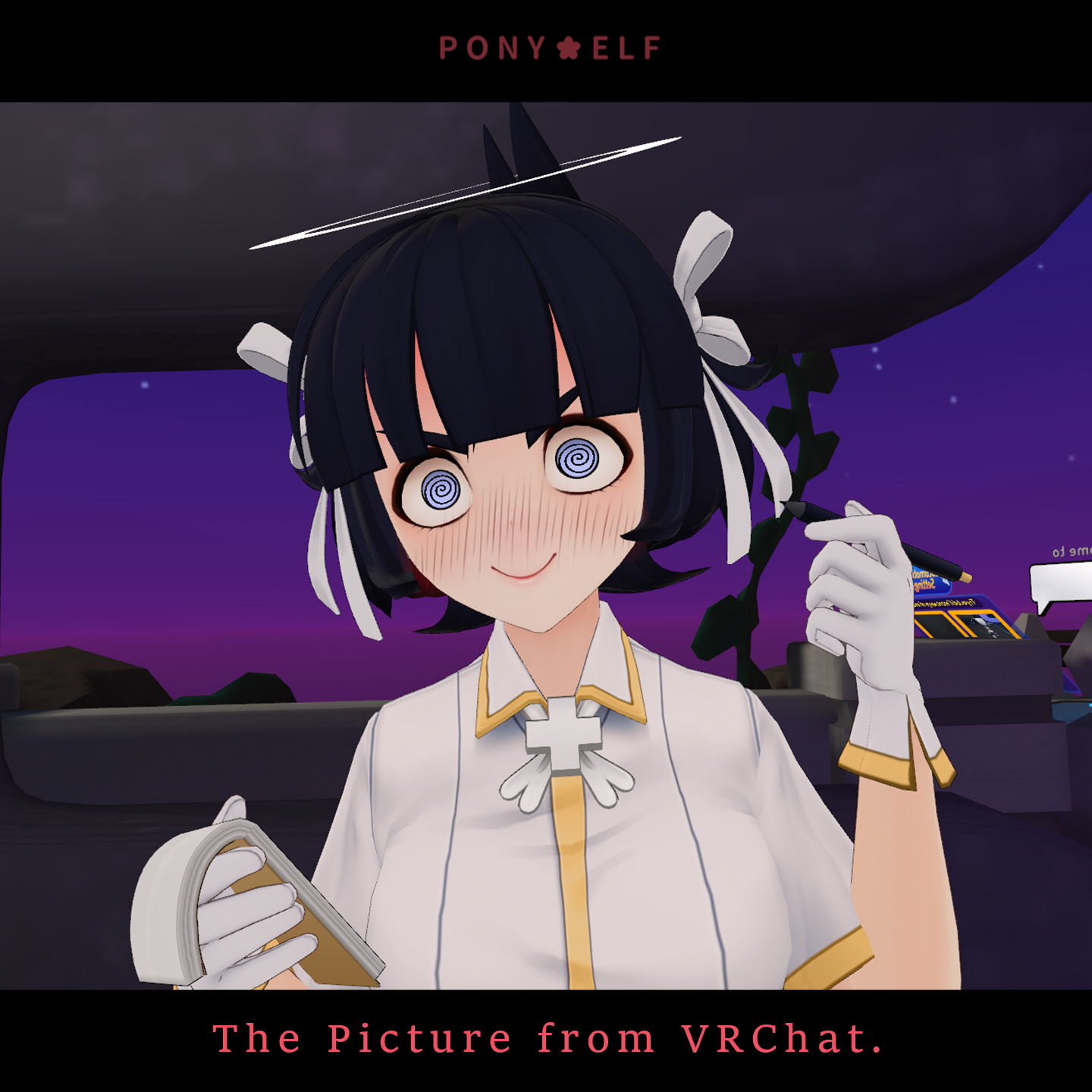 【VRMモデル】 Helltaker Azazel Ver. 1.0.1 (アザゼル / 阿撒茲勒) - Pony Elf - BOOTH