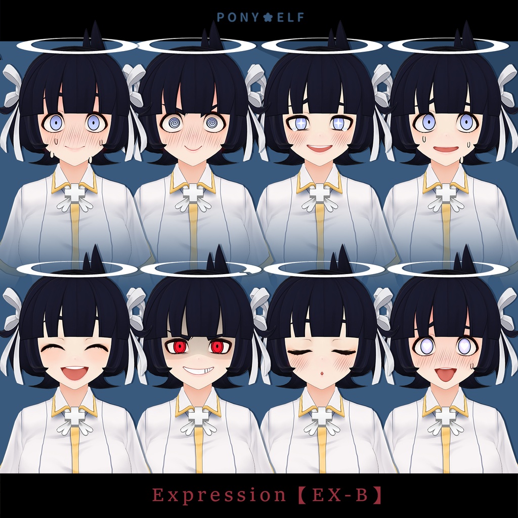 【VRMモデル】 Helltaker Azazel Ver. 1.0.1 (アザゼル / 阿撒茲勒)