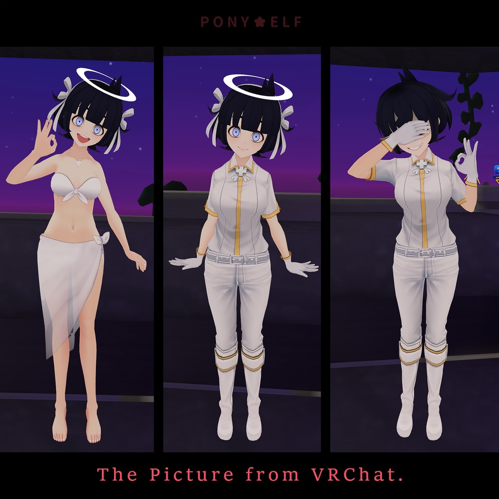 【VRMモデル】 Helltaker Azazel Ver. 1.0.1 (アザゼル / 阿撒茲勒)