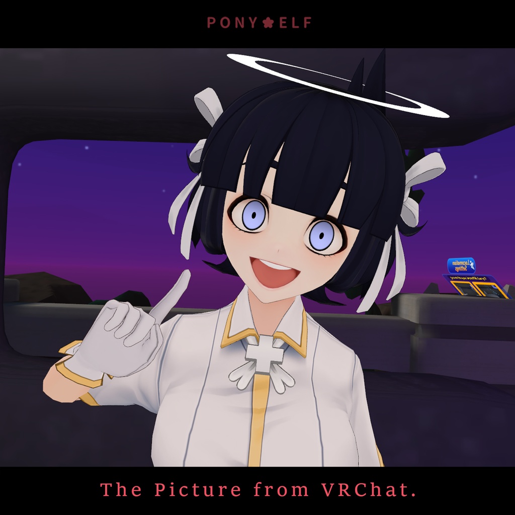 【VRMモデル】 Helltaker Azazel Ver. 1.0.1 (アザゼル / 阿撒茲勒)