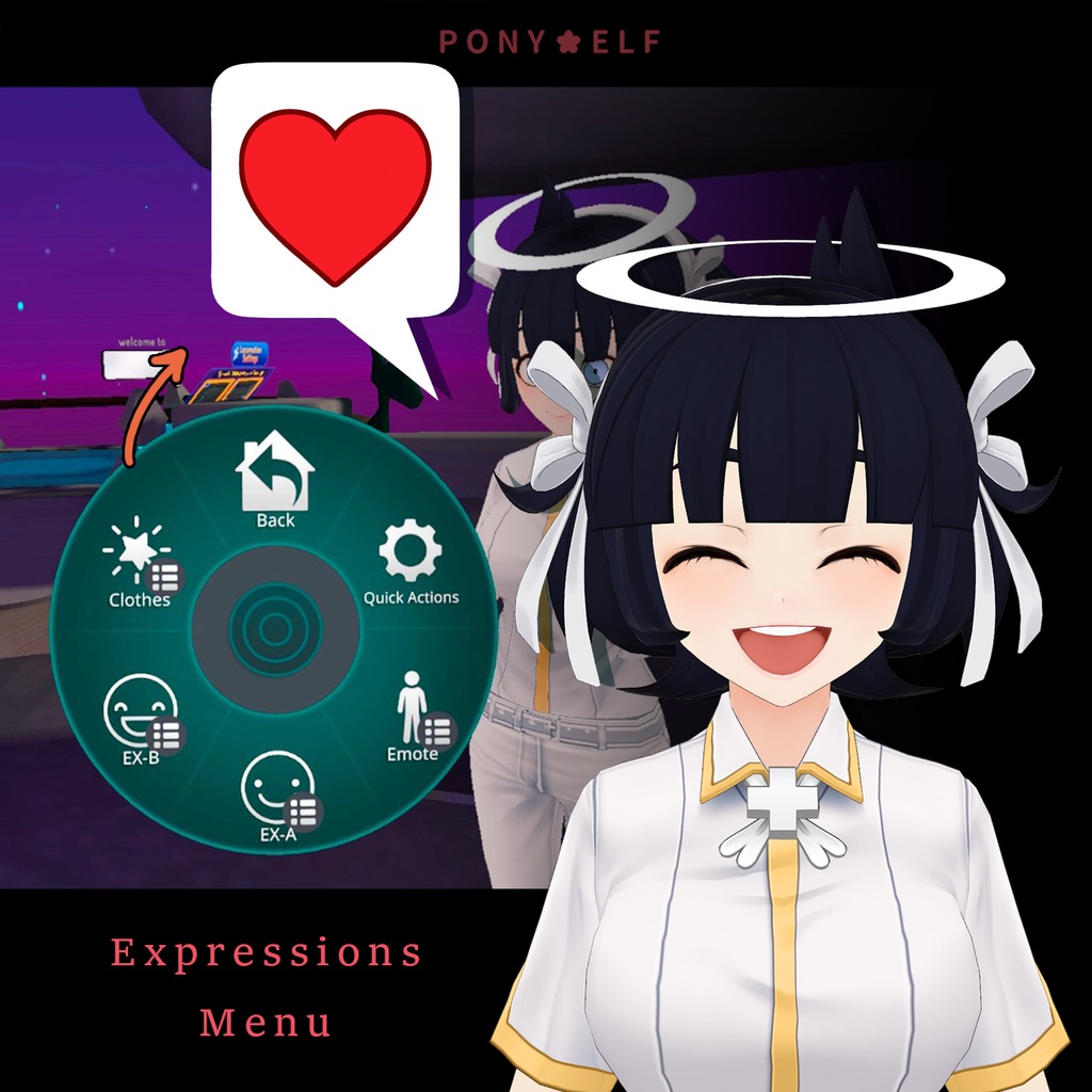 【VRMモデル】 Helltaker Azazel Ver. 1.0.1 (アザゼル / 阿撒茲勒)