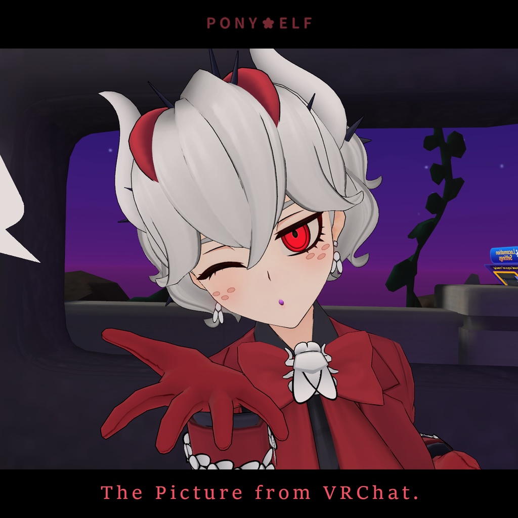 【VRMモデル】 Helltaker Beelzebub Ver. 1.0.1 (ベルゼブブ / 別西卜)