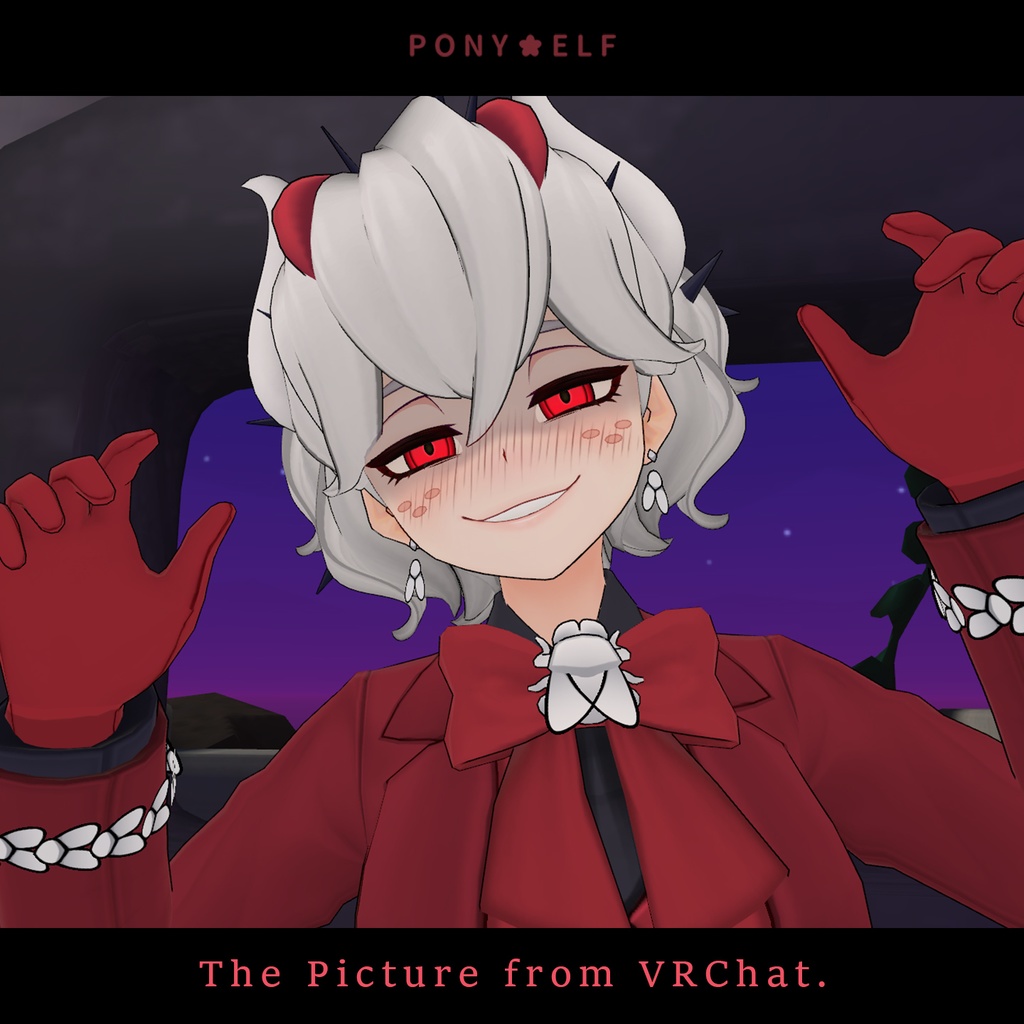 【VRMモデル】 Helltaker Beelzebub Ver. 1.0.1 (ベルゼブブ / 別西卜)