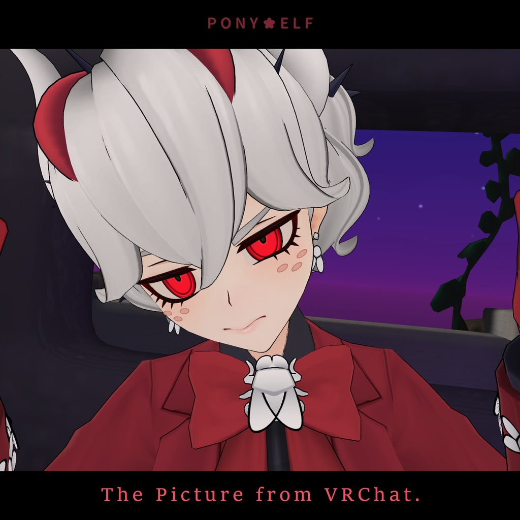 【VRMモデル】 Helltaker Beelzebub Ver. 1.0.1 (ベルゼブブ / 別西卜)