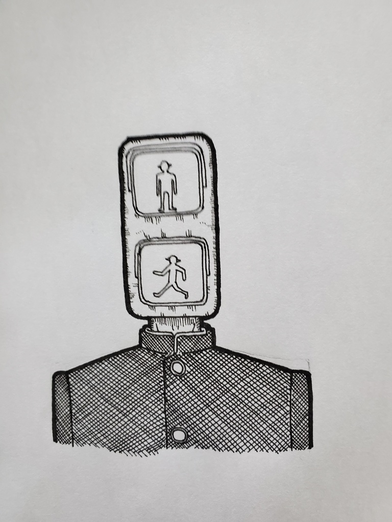 信号機　原画
