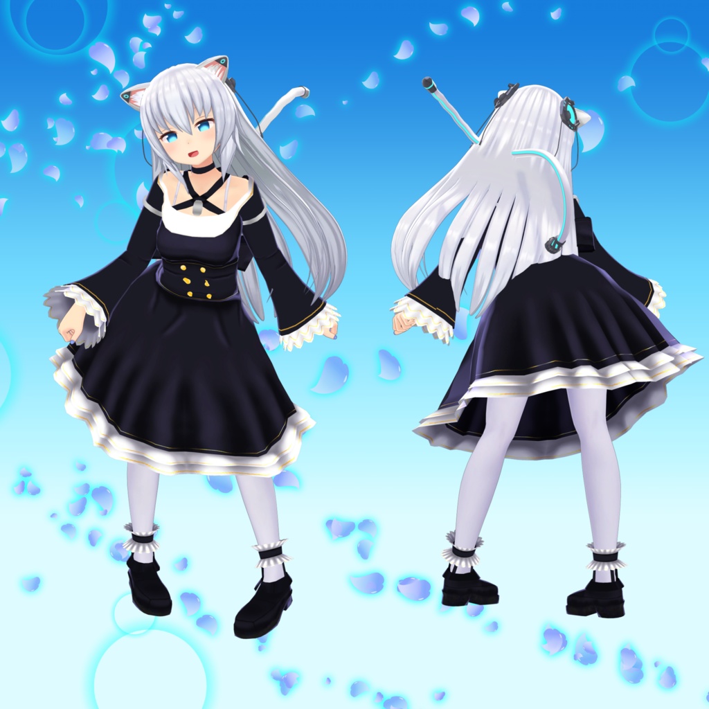 「無料配布」ロリータ・ワンピース「ますきゃっとぷらす対応」