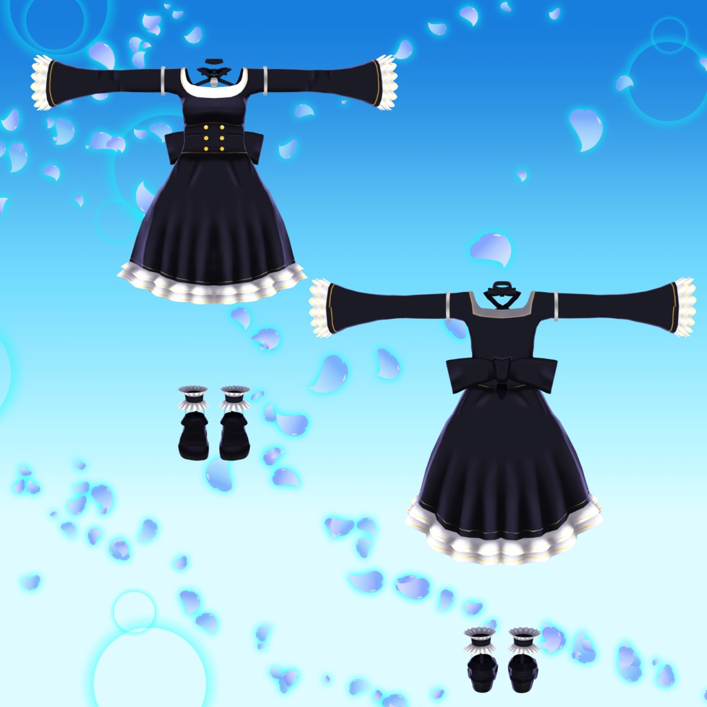 「無料配布」ロリータ・ワンピース「ますきゃっとぷらす対応」