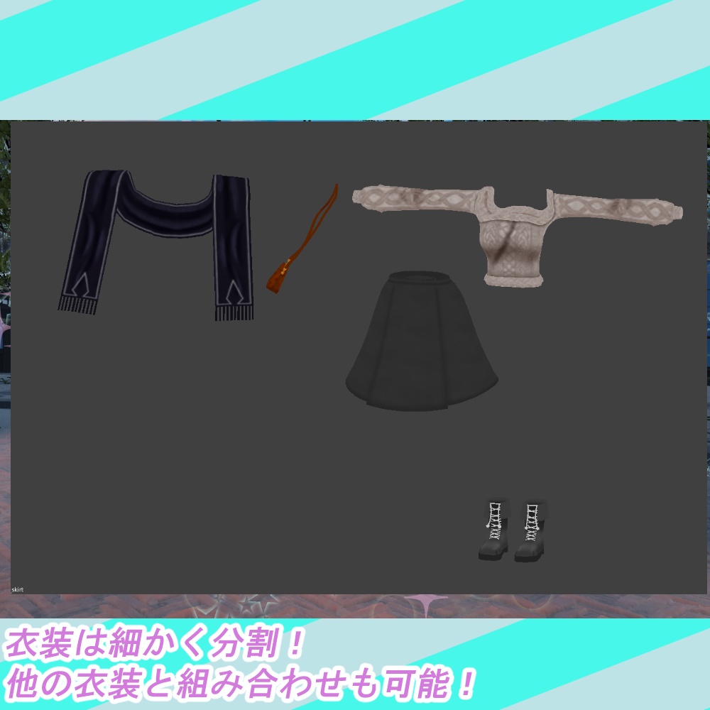 Mass_sweater「ますきゃっとぷらす対応」