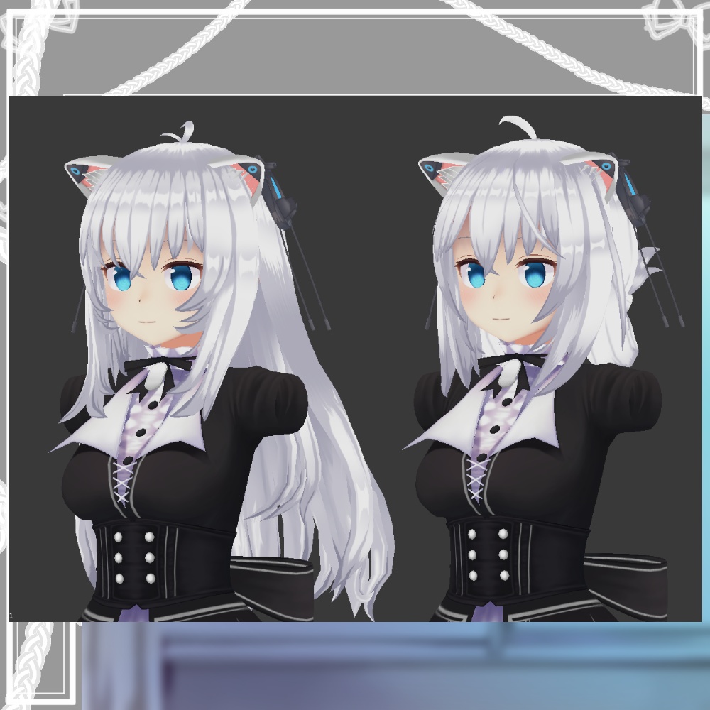 Mass_Hair_style3「ますきゃっとぷらす対応」