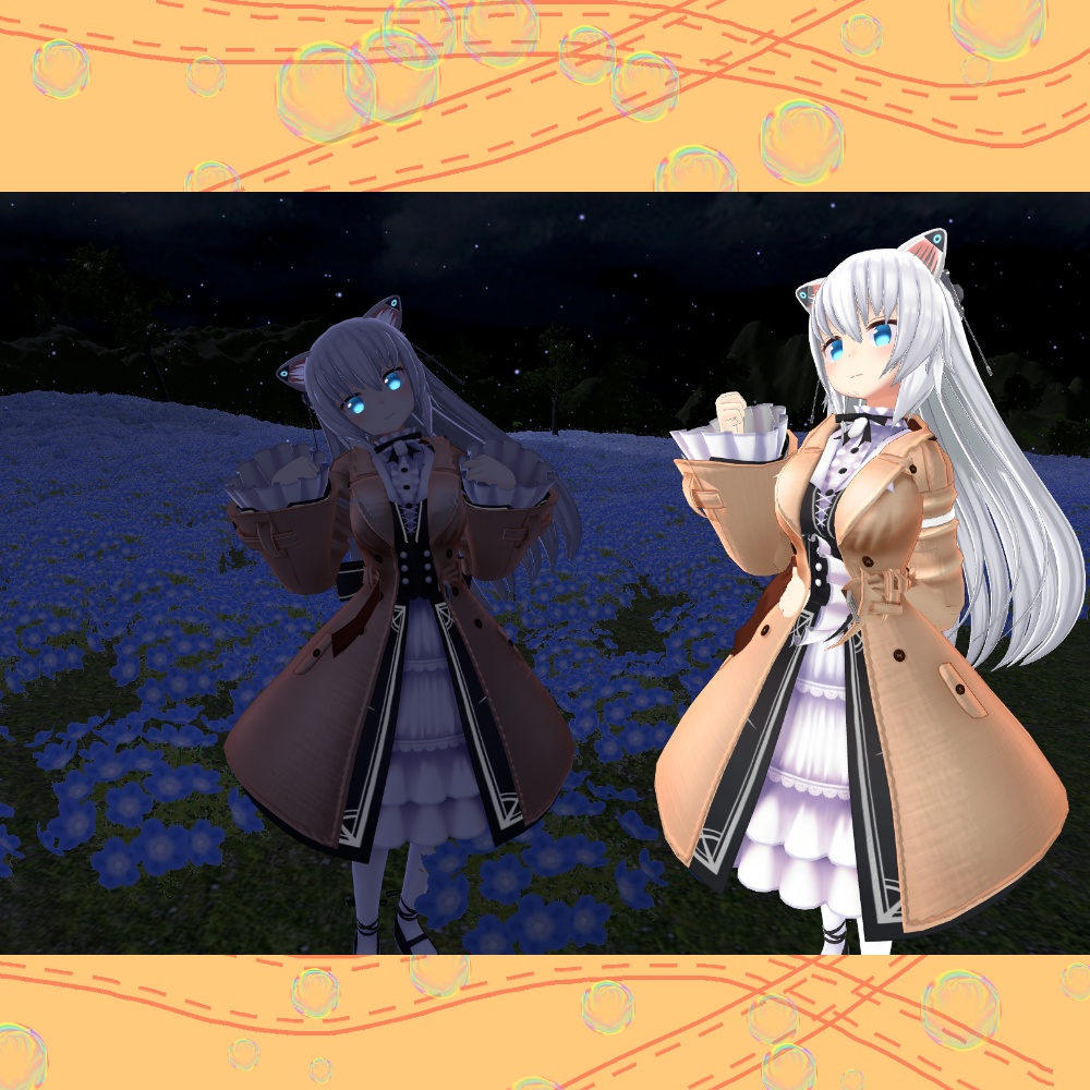 トレンチコート「ますきゃっとぷらす対応」