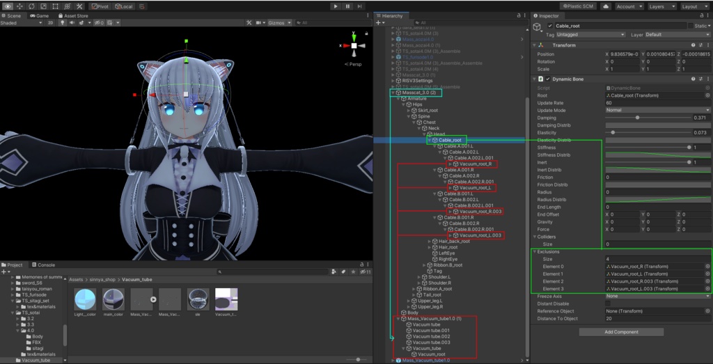 「ますきゃっと3周年記念」Mass_Vacuum_tube