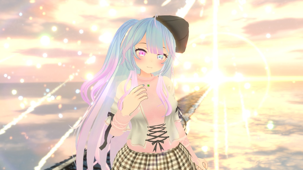 ラッキースプリング「多数アバター対応衣装」