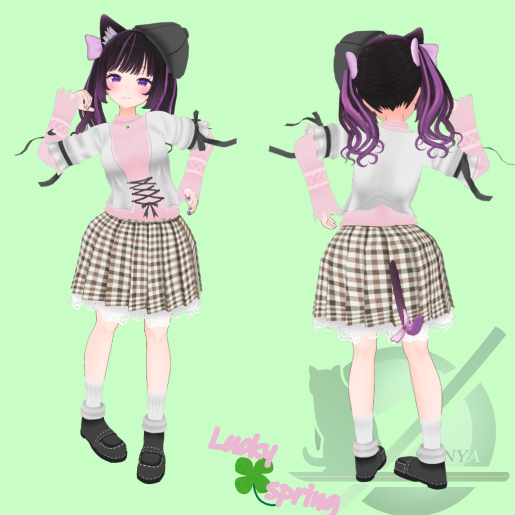 ラッキースプリング「多数アバター対応衣装」