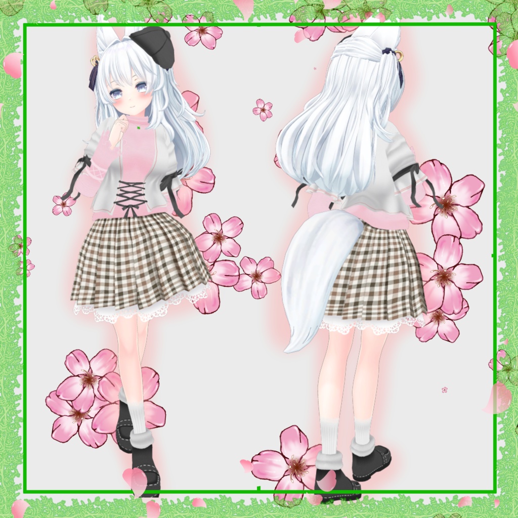 ラッキースプリング「多数アバター対応衣装」