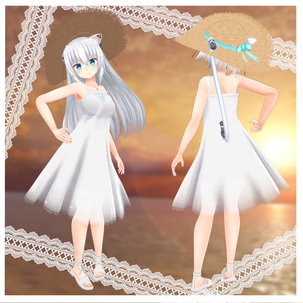 White_Summer_Flare「ますきゃっとぷらす対応」