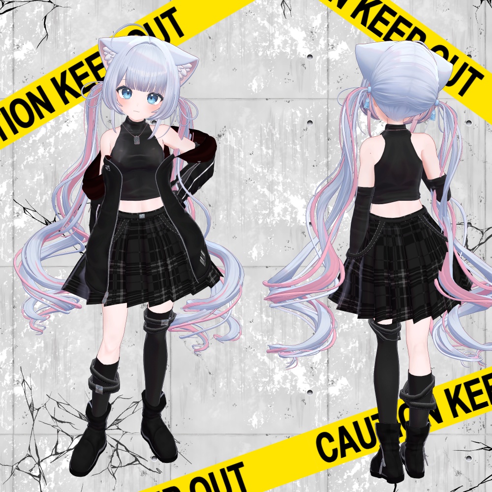 「多数アバター対応」Monochrome Inner