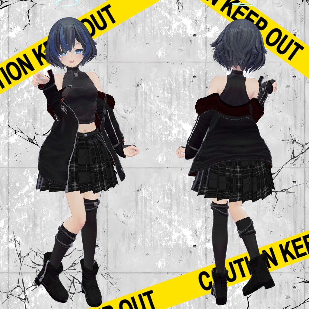 「多数アバター対応」Monochrome Inner