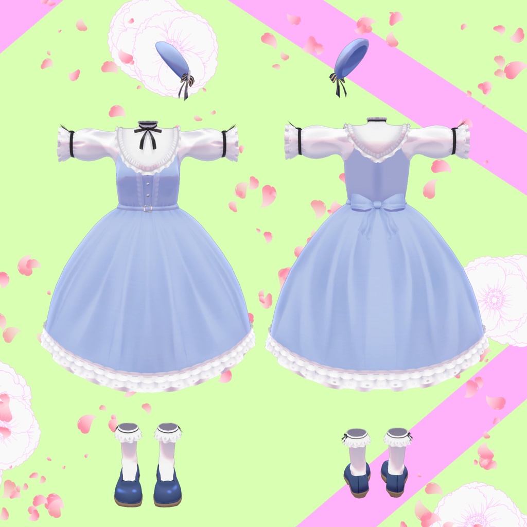 「多数アバター向け」Sweet_cardigan