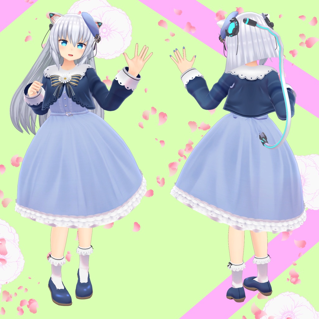 「多数アバター向け」Sweet_cardigan