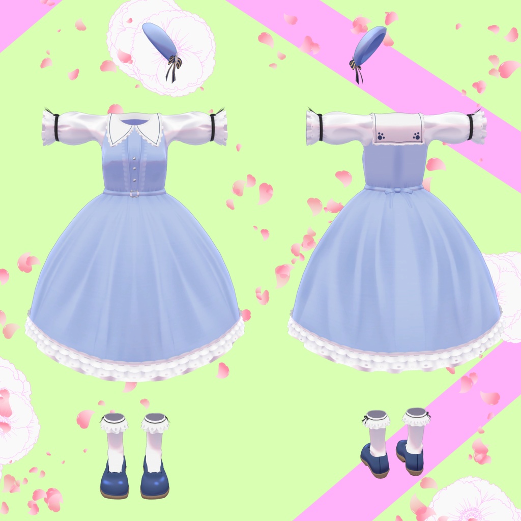 「多数アバター向け」Sweet_cardigan