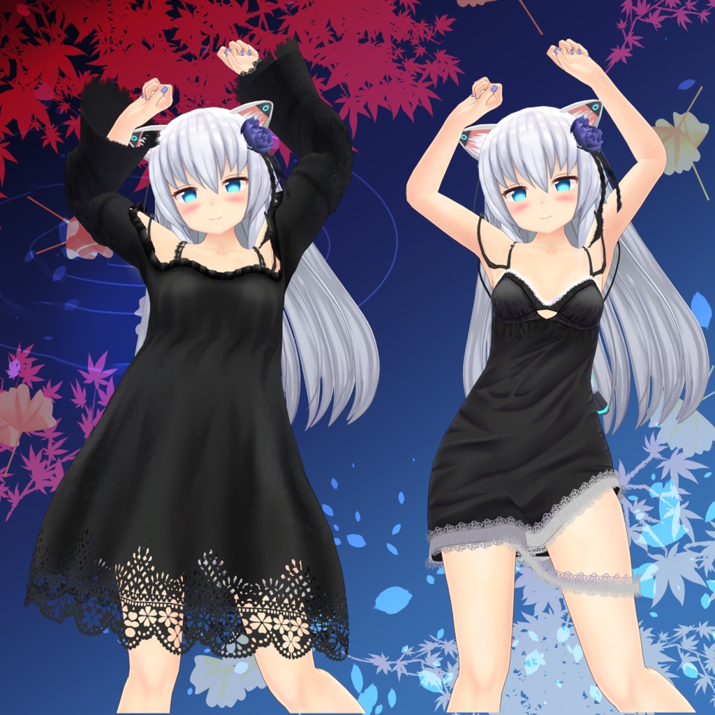 年末セール開催「ますきゃっと向けページ」秋夜のネグリジェ