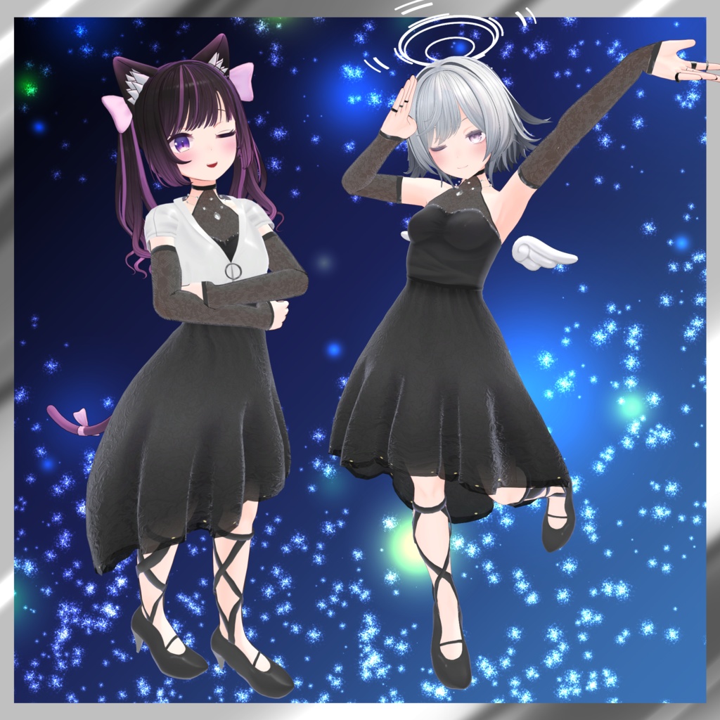 年末セール開催「9アバター対応」セミフォーマルドレス