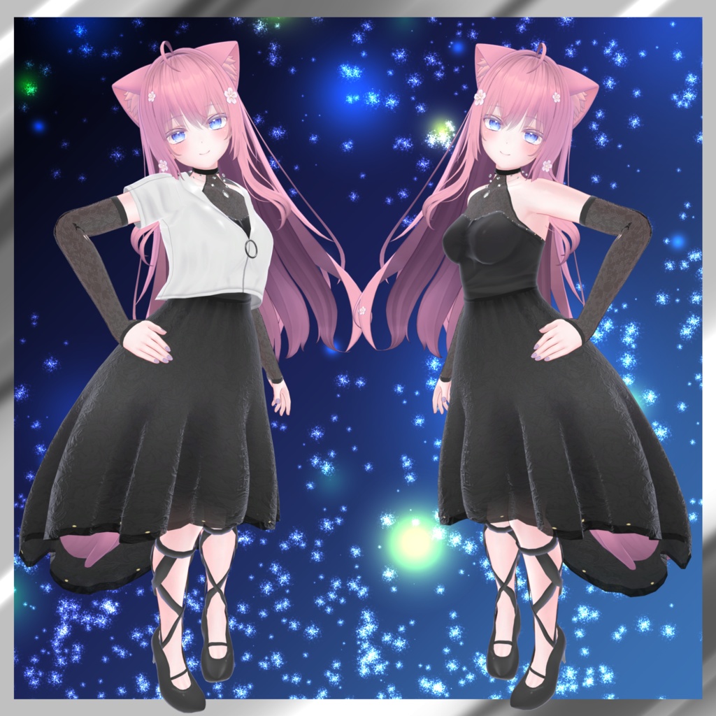 年末セール開催「9アバター対応」セミフォーマルドレス