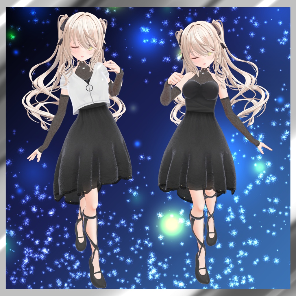 年末セール開催「9アバター対応」セミフォーマルドレス