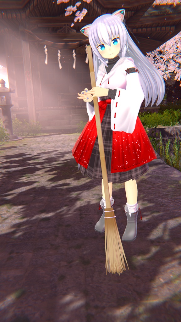 MA対応抜刀ギミック付き「仕込み箒 隠猫爪」