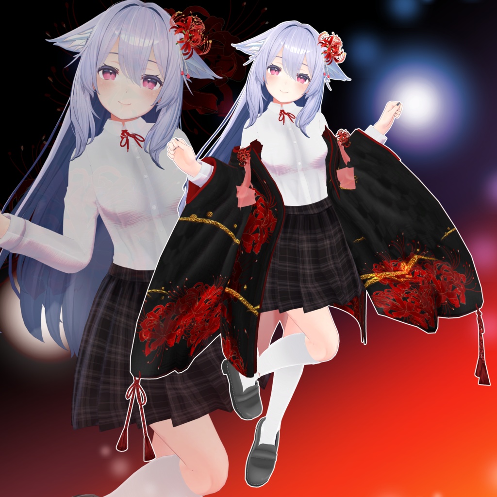 複数対応アバター衣装「夜サ来イ」9アバター対応