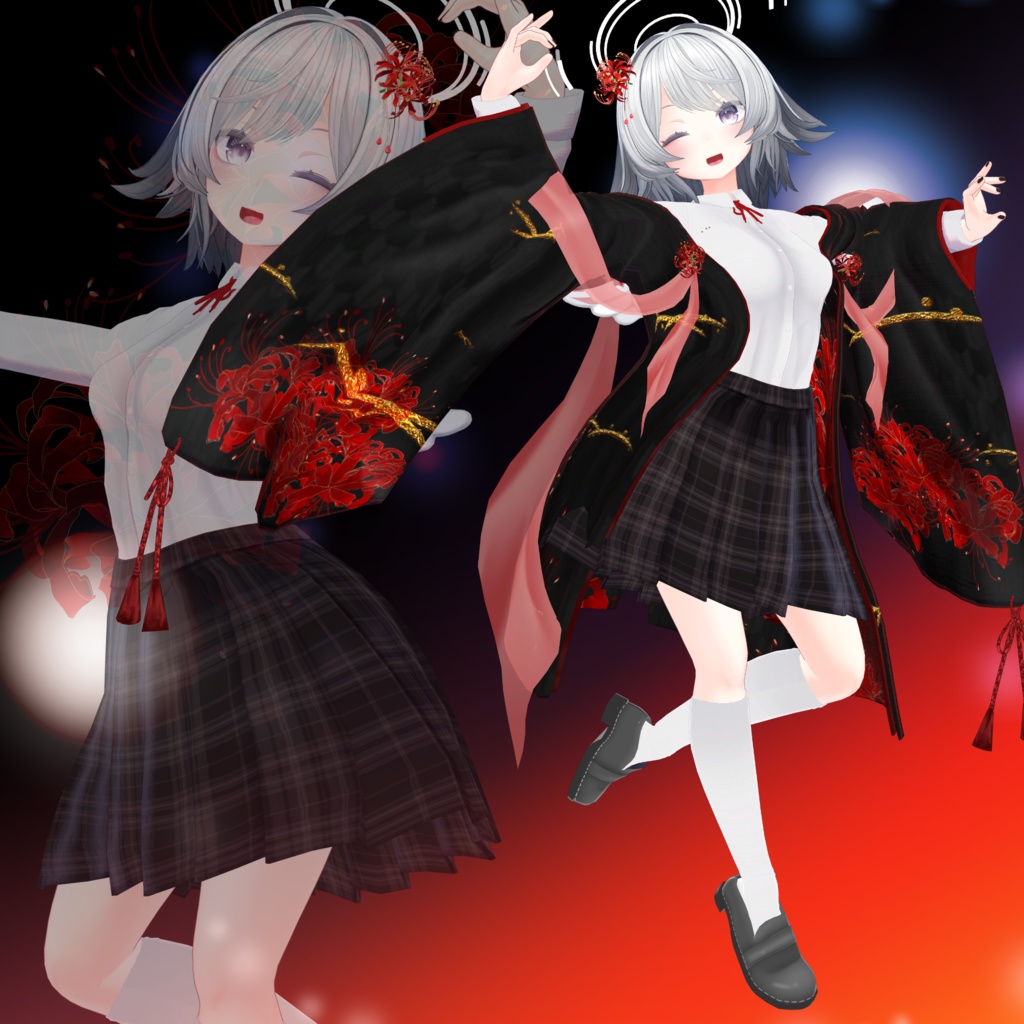 複数対応アバター衣装「夜サ来イ」9アバター対応