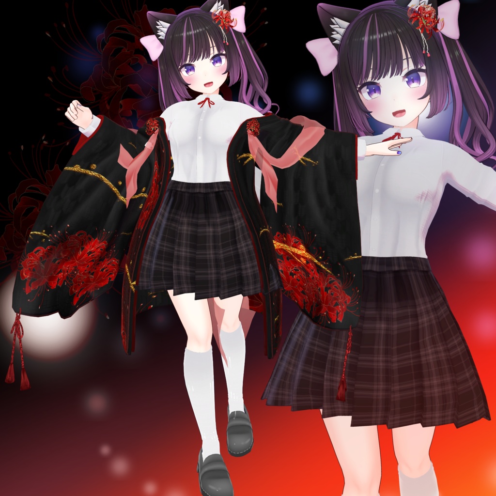 複数対応アバター衣装「夜サ来イ」9アバター対応