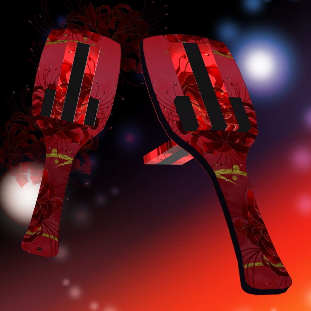 複数対応アバター衣装「夜サ来イ」9アバター対応